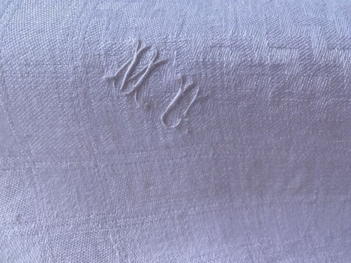 Vintage art deco monogrammed - vintage,