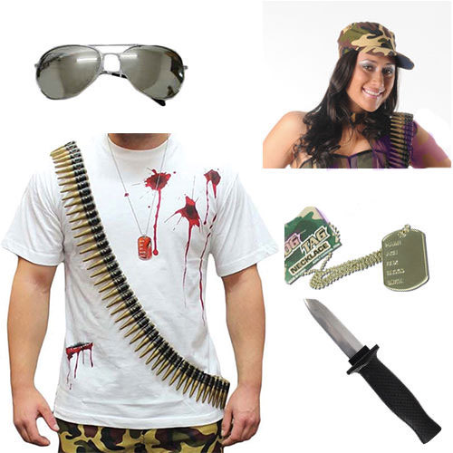 Adults army set - adults,