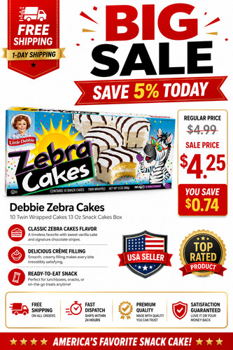 Little debbie zebra cakes - debbie, 10
