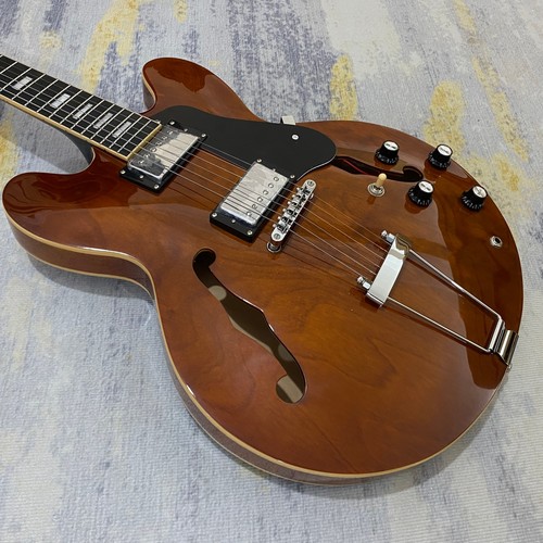 Brown 335 electric - brown, guitar