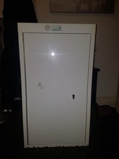 Bristol Maid Single Door Pharmacy Cabinet with Keys Good Condition