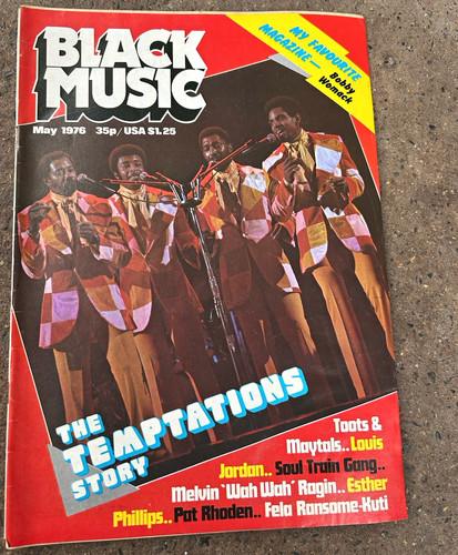 Black music magazine may 1976 - magazine,