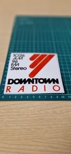Downtown Radio 1980s STICKER
