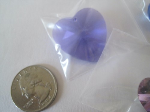 Swarovski crystal pendant - crystal,
