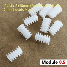Plastic 6x10mm Worm Gear Drive