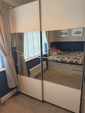 Ikea pax mirrored - pax, wardrobe