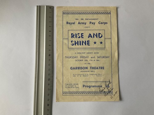 Wwii royal army pay corps - army,