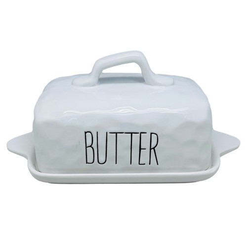 Butter dish lid white - butter,