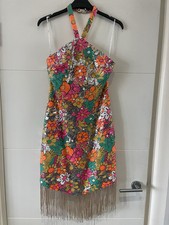 Elliatt Sequin Fringe Halter