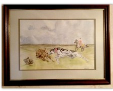 Waterloo cup hare - hare, coursing