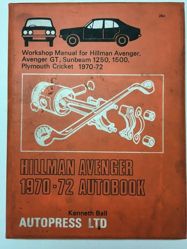 Hillman avenger gt sunbeam - hillman,