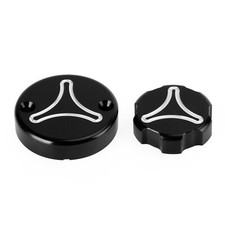 KIT BRAKE & CLUTCH CAP - BLACK