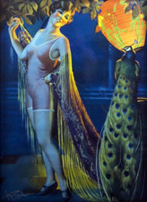 Old Fashioned Flapper Lady