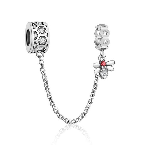 Honey bee safety - chain, charm