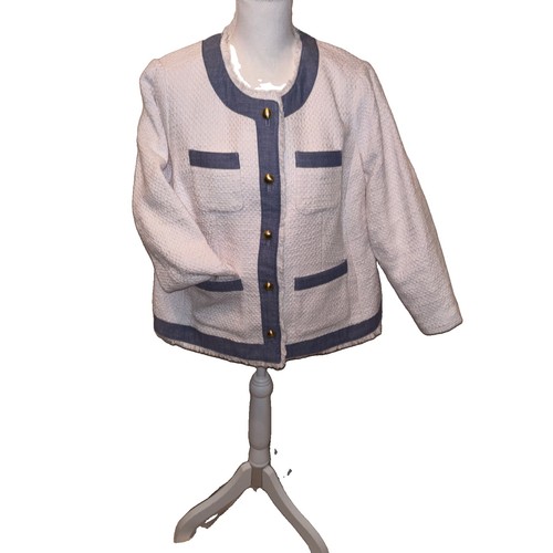 Nwt talbots white boucle - nwt,