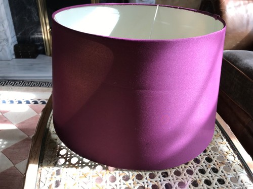 Large round lampshade dark - large,