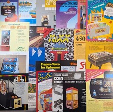 Vintage Amusements Machine Flyers Vintage : Basketball Crompton Garlando Darts