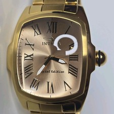 Invicta Men's Lupah Special Edition Watch Gold 15192 47mm