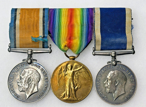 British naval long service - british,