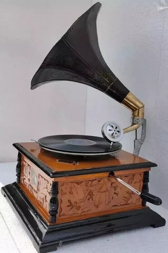 Vintage gramophone fully - vintage, gramophone,