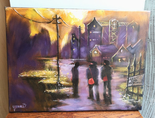 Original richard hubbard - hubbard, oil