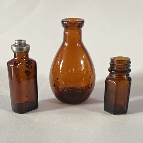 Vintage brown amber - 3,