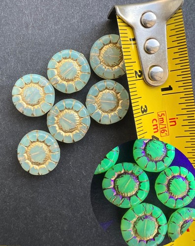 Pieces big flat - 6, big(13mm)