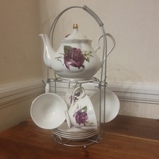 Used porcelain rose - porcelain,