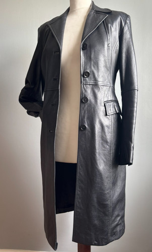 Karen millen leather trench - leather,