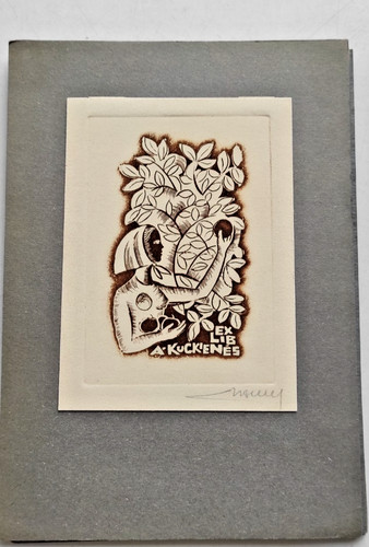 Exlibris libris kuckienes - exlibris,