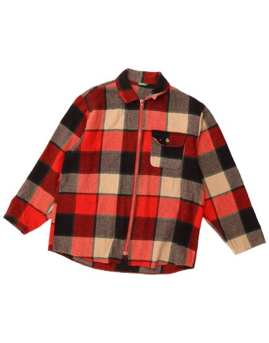 Benetton womens flannel shirt - benetton,