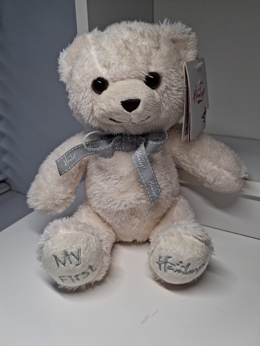 First hamleys teddy - hamleys, cream