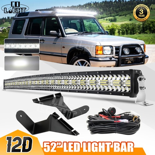 Tri row curved led - 52'', light