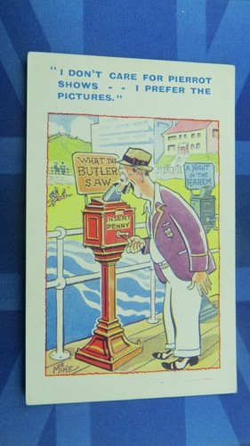 Saucy comic postcard - saucy, 1950's
