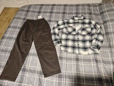 Boys Zara Outfit Flannel Shirt