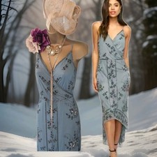 new Miss selfridge grey Lace