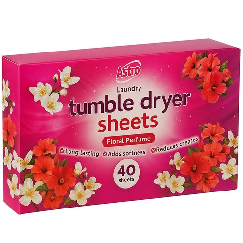 Tumble dryer sheets - tumble,