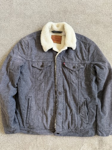 Levi grey sherpa lined - grey,