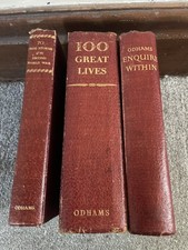 3x Odhams Illustrated Books