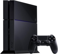 Sony PlayStation 4 PS4 500GB - Jet Black + Sony Controller (FAST FREE POSTAGE)