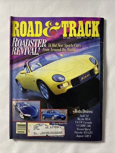 1992 july road track - &,