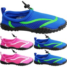 Girls Boys Aqua Water Wet Shoes Pumps Neoprene Non Slip Swim Surf Beach Holiday