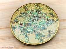Vogue Vanities Large (10cm) Dragons Vintage Make Up/Powder Compact-202