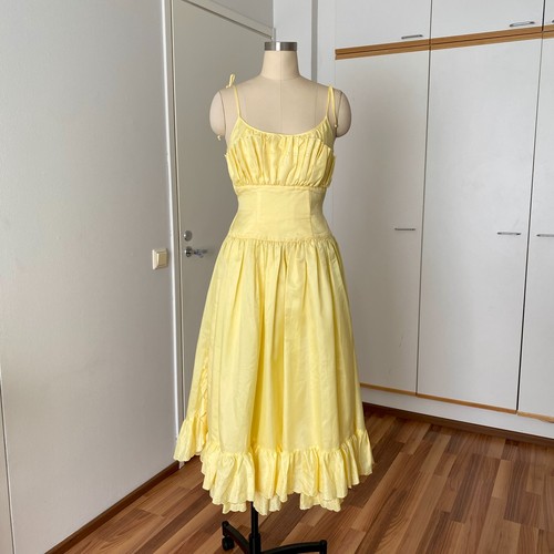 1980s spaghetti straps ruffle - spaghetti,