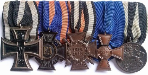 Germany ww1 iron cross mounted - germany,