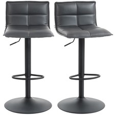 HOMCOM Bar Stools Set of 2