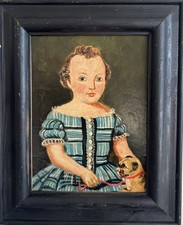 Naive Primitive Oil Painting