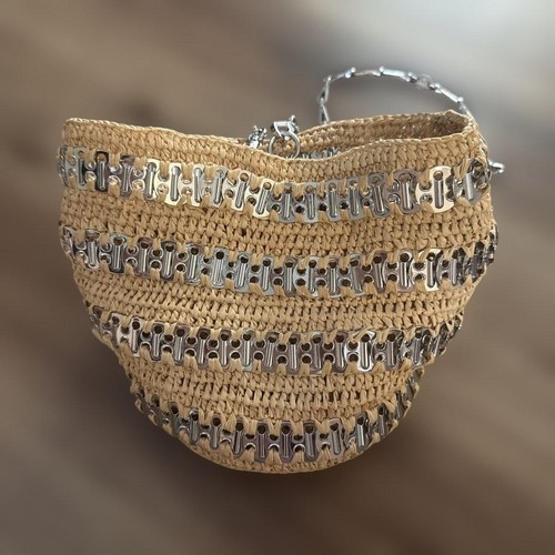 Paco rabanne straw - straw, basket