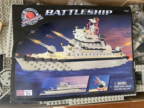Battleship vintage mega bloks - battleship,