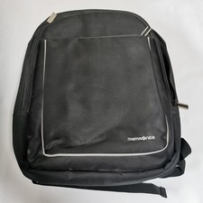 Samsonite Black Backpack Laptop Bag, 13-16" Great Condition 17" X 12" X 4"